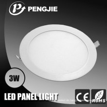 Ultradünnes Design 3W bis 24W LED-Panel Beleuchtung Gehäuse